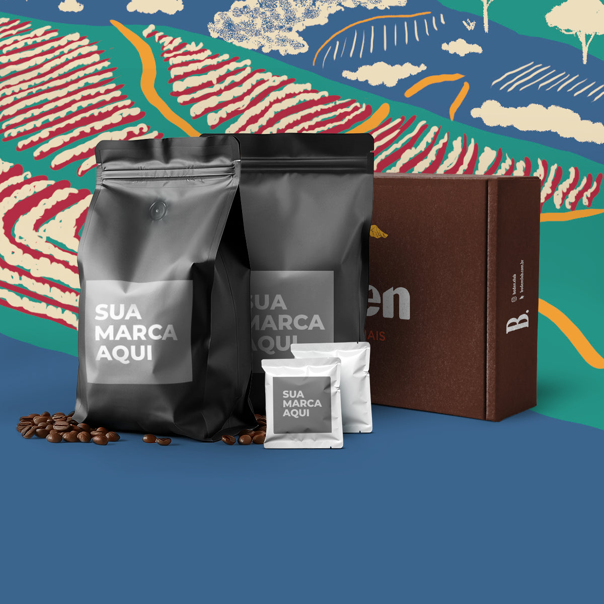 Kits de cafe especial para sua empresa