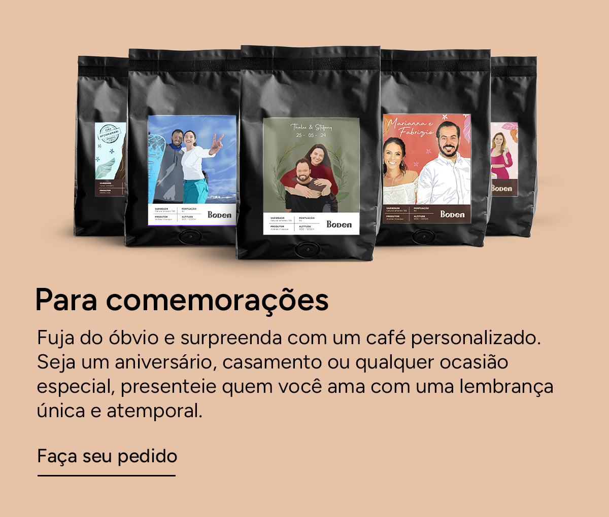 cafe personalizado para seu evento